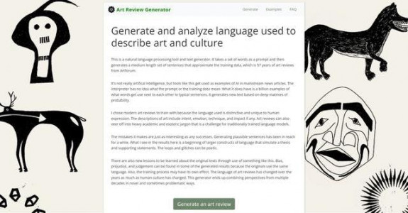 Art Review Generator