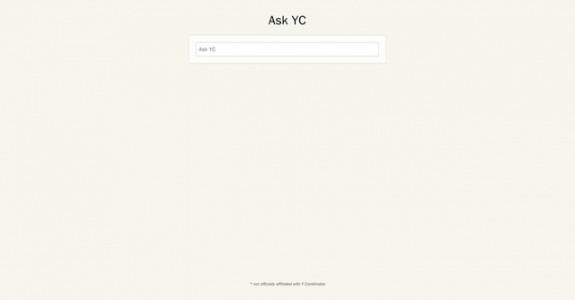 Ask YC