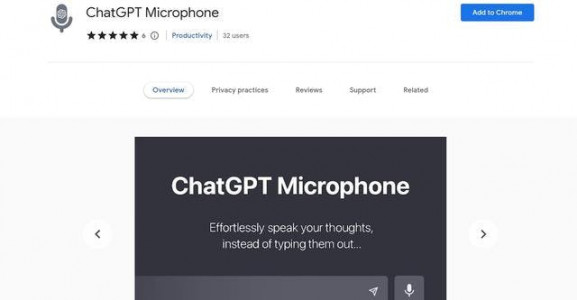 ChatGPT Microphone