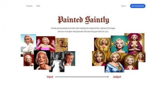 Painted Saintly